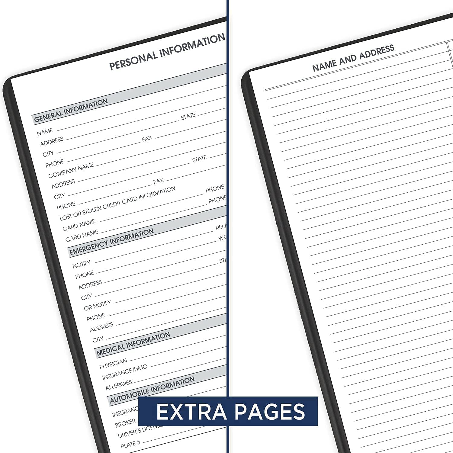 2023 Weekly Planner & Appointment Book By At A Glance - Large 8 1/4'' X 11'' - Black - Professional Spiral Bound Annual Week Schedule Calendar For Women And Men 70-950 - Image 4